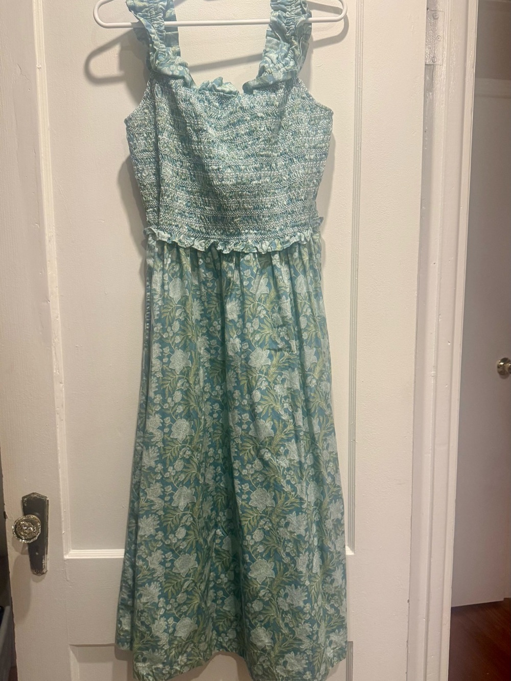 Women’s Sage Green Floral Sundress